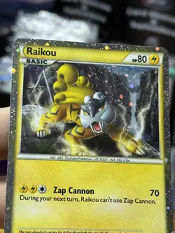 Raikou HGSS19 Black Star Promo 2010 Holo Rare Pokemon Card TCG - Image 5