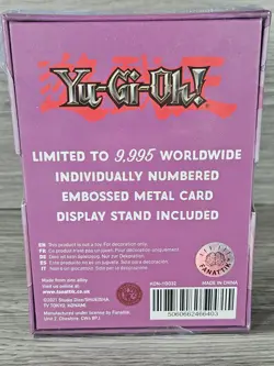 Limited Edition Yu-Gi-Oh! Marshmallon Metal Card Ingot Only 5000 New Sealed - Image 2