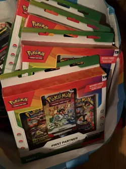 4x First Partner Illustration Collection Series 1…30th Anniversary Pokemon Cards - Image 3