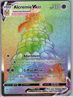 Alcremie VMAX 073/072 Shining Fates - Pokemon Card - NM - Image 1