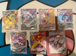 V Lot Bundle Bulk Set 7x Ultra Rare SWSH Holo Japanese VMAX VSTAR Pokemon Card - Image 1