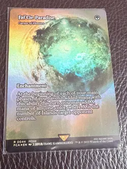 Mtg FCA Final Fantasy Fal’Cie — Carpet Of Flowers — Foil—NM - Image 1