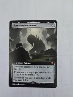 Forsaken Monument (Extended Art) Zendikar Rising Regular - Image 1