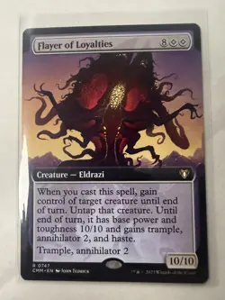 Flayer of Loyalties (Extended Art) Commander Masters Regular - Image 1