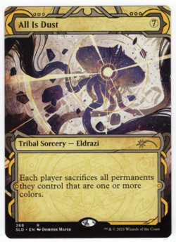 MTG All Is Dust (268), NM Regular, Secret Lair Showcase: Strixhaven {SLD} - Image 1