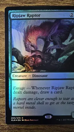 2x Ripjaw Raptor - 1 Foil, 1 Reg - Rare - NM - MTG Ixalan ⚔B&B - Image 2