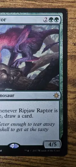2x Ripjaw Raptor - 1 Foil, 1 Reg - Rare - NM - MTG Ixalan ⚔B&B - Image 4