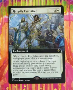 MtG: Happily Ever After - Throne of Eldraine - Borderless - Non Foil - Near Mint - Image 1