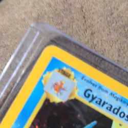 Pokemon TCG Gyarados Base Set Holo Rare 007/130 100 HP English Wizards 2000 - Image 3