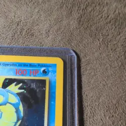 Pokemon TCG Gyarados Base Set Holo Rare 007/130 100 HP English Wizards 2000 - Image 4