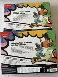 2 x Ascended Heroes - First Partners Deluxe Pin Collection New & Sealed IN HAND - Image 2