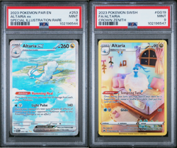 Altaria Ex 253/182 GG19/GG70 Special Illustration Rare Pokemon TCG PSA 9 Lot - Image 1