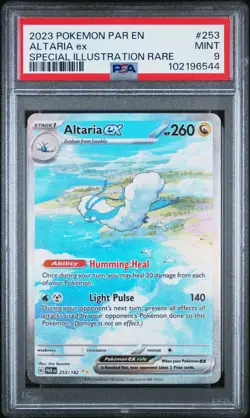 Altaria Ex 253/182 GG19/GG70 Special Illustration Rare Pokemon TCG PSA 9 Lot - Image 2