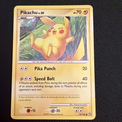 Pokemon TCG Pikachu 70/100 Stormfront - Image 1
