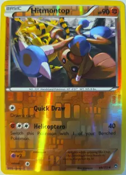 Hitmontop 49/111 Uncommon Furious Fists Pokemon REVERSE HOLO NM - Image 1
