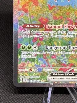 Venusaur EX 198/165 Scarlet & Violet 151 Special Illustration Rare Pokemon TCG - Image 4