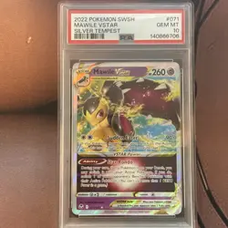 Pokemon TCG: Mawile VSTAR 071/195 Sword & Shield Silver Tempest Holo PSA 10 - Image 1