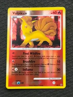 Vulpix - Pokemon TCG Platinum SH6 Holo MP - Image 3
