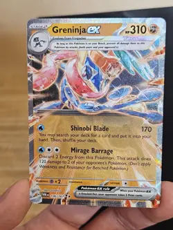 Pokemon TCG - Greninja ex 106/167 Sv06: Twilight Masquerade Holo - Image 5