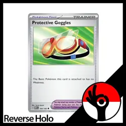 Pokemon TCG: Scarlet & Violet 151 - Reverse Holo - 164/165 - Protective Goggles - Image 1
