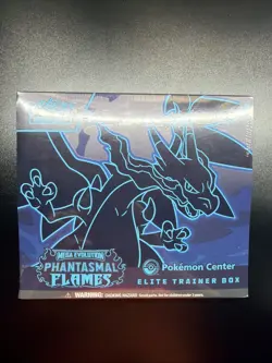 Pokemon TCG Phantasmal Flames Pokemon Center ETB SMALL TEAR! - Image 1