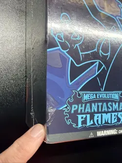 Pokemon TCG Phantasmal Flames Pokemon Center ETB SMALL TEAR! - Image 2