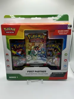 First Partner Illustration Collection Series 1 Box Sealed Pokemon TCG - Image 2