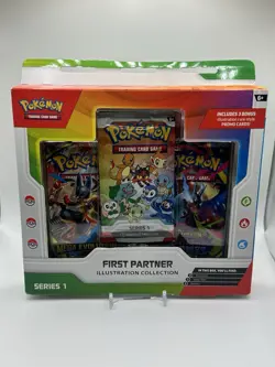 First Partner Illustration Collection Series 1 Box Sealed Pokemon TCG - Image 3