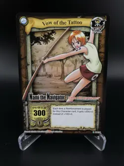 One Piece Quest Begins Nami The Navigator Vow Of The Tattoo CH024 Holo Foil LP - Image 1