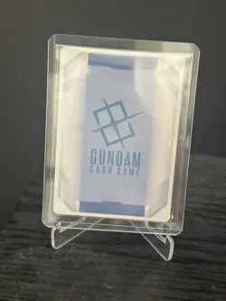 ENGLISH Gundam TCG Qubeley Newtype challenge Winner's Prize Card 1st Place NM - Image 2