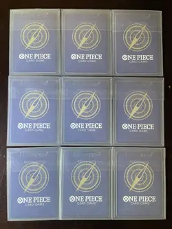 One Piece CCG Mixed Set 9-Card Holo/Foil Lot - Image 2