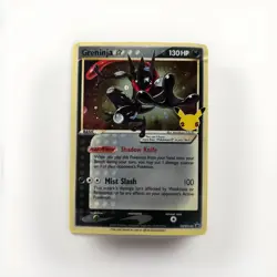 2021 Pokemon Celebrations Greninja Gold Star SWSH144 Promo Card MINT - Image 1