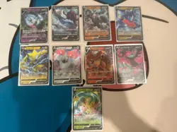 V Lot Bundle Bulk Set 9x Ultra Rare SWSH Holo Japanese V Pokemon Card - Image 1