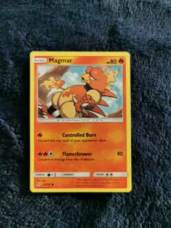 • MAGMAR 18/156 | Common | ULTRA PRISM | Pokemon Cards TCG | NM • - Image 1