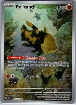 Relicanth 173/162 SV05: Temporal Forces - Pokemon Card - NM - Image 1