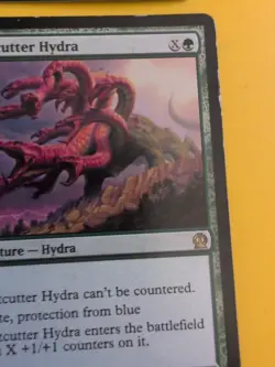 Mossborn Hydra FDN rare & worn Mistcutter hydra Magic the Gathering 2 Card. - Image 4