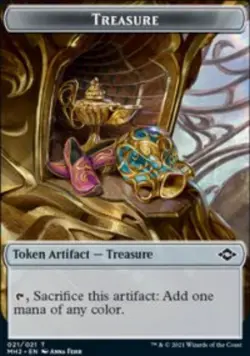 Treasure Token Modern Horizons 2 Tokens (MH2) 21 MTG Regular - Image 1