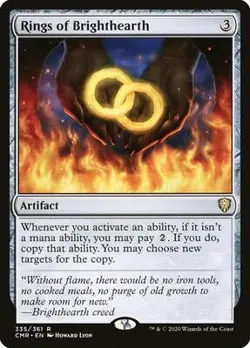 Rings of Brighthearth Near Mint 335 Commander Legends Reg - Image 1