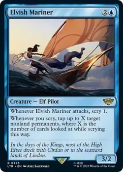 Elvish Mariner NM Reg Rare 283 - Image 1