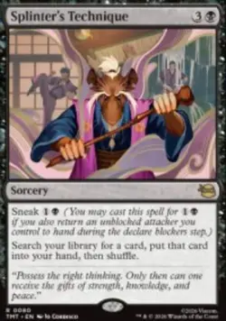 Splinter's Technique TMT 80 MTG Reg - Image 1
