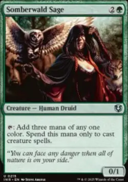 Somberwald Sage Innistrad Remastered (INR) 215 MTG Regular - Image 1