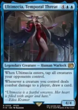 Ultimecia, Temporal Threat Final Fantasy (FIN) 556 MTG Regular NM - Image 1