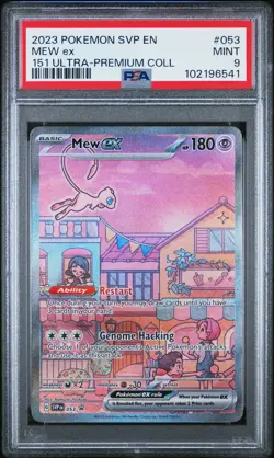 Mew Mewtwo SVP 053 052 Ultra Premium Collection Pokemon 151 Promo PSA 9 Set - Image 4