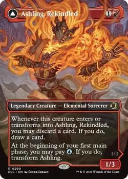 Ashling, Rekindled (Borderless) Near Mint Reg Rare 290 - Image 1