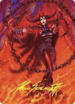 Deadly Rollick Art Card (Gold-Stamped Signature) Near Mint Reg Special 63 - Image 1