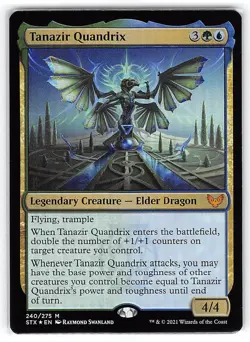 Tanazir Quandrix *FOIL Mythic Rare* Magic MtG x1 Strixhaven - Image 1