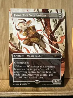 Flowerfoot Swordmaster Promo Secret Lair Play Regular - Image 1