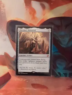 1x MTG Akroma's Memorial - Time Spiral: Remastered (TSR) #262 - Magic - Image 1