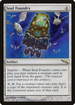 MTG Magic 1x Soul Foundry (LP) Mirrodin edition - Image 1