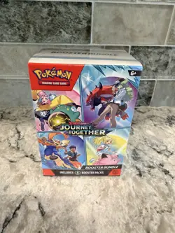 Pokemon TCG Journey Together Booster Bundle SEALED - 6 Booster Packs - Image 1